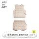 jnby by JNBY【套裝】江南布衣嬰童秋針織背心短褲舒適男女童嬰兒YN8H20920 080雜米灰 100 cm