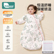 柯斯德尼（kidsneed）嬰兒睡袋秋冬恒溫中厚夾棉寶寶睡袋嬰幼兒睡衣兒童防踢被包腿S碼