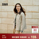 森馬（Semir）復古巴恩風外套女短款寬松上衣秋純棉燈芯絨翻領夾克101524108016