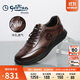 金利來(lái)男鞋休閑皮鞋透氣沖孔鞋復古商務(wù)鞋G550330639CCD棕色43