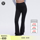 lululemon丨Groove Nulu? 女士超高腰喇叭褲 芯吸 黑色(LW5FIXA) S