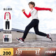 NIKE3BRAND 耐克童裝男女童休閑長T+長褲2件套2025春季兒童套裝