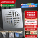 九牧（JOMOO）干濕兩用通用方形地漏防臭地漏芯 衛生間下水洗衣機地漏三通接頭 【亮銀】不銹鋼兩用地漏92143
