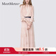 MeetMetro瑪依爾法式仙女連衣裙女2025秋新款高端氣質(zhì)純欲風(fēng)裙子禮服長(cháng)裙 藕粉【現貨閃電發(fā)】 M