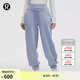 lululemon丨Plush Fleece 女士拉絨雙層腰部高腰運(yùn)動(dòng)褲  LW5GBAA 藍(lán)柳 M