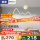 惠普餐廳燈led普瑞護(hù)眼吧臺(tái)餐桌吊燈北歐奶油風(fēng)中山燈具包安裝