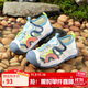 迷你巴拉（minibala）迷你巴拉25新款男女童涼鞋寶寶學(xué)步鞋小童運動(dòng)涼鞋透氣鞋 藍色