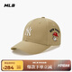 MLB帽子成人兒童親子棒球帽皺眉熊鴨舌帽25春新款7ACPC025N-50BGS-F1