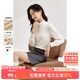 尚都比拉秋冬德絨打底衫半高領(lǐng)長(cháng)袖t恤女修身顯瘦女裝內搭上衣 杏色 L 