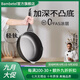 BAMBETEL班貝特德國品牌晶鉆鈦煎鍋家用無(wú)涂層不粘加深炒菜鍋無(wú)油煙平底鍋加深有蓋 持久不粘 3-6人 28cm