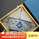 叁旬青花鎏銀主人杯茶杯個(gè)人專(zhuān)用品茗杯高檔喝茶杯子家用陶瓷單杯茶具 青花纏枝蓮_鎏銀(壓手杯)禮盒裝