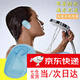 老人洗澡洗頭防水護耳神器中耳炎術(shù)后防耳朵進(jìn)水貼耳罩耳套 藍色(1雙裝)