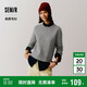 森馬（Semir）森柔毛衫|商場同款毛衣女圓領(lǐng)純色2024冬季絞花上衣101724107014