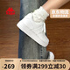 卡帕（Kappa）女鞋秋季2025新款透氣小白鞋子女百搭休閑運動(dòng)板鞋女 鷺羽白 37