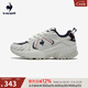 樂(lè )卡克（Le coq sportif）法國公雞秋季休閑時(shí)尚運動(dòng)鞋 白/藍/紅 38
