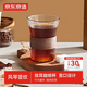 京東京造 咖啡杯 手沖掛耳玻璃泡茶水杯子牛奶杯330ml