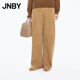 江南布衣（JNBY）【商場(chǎng)同款】25秋新品休閑褲女寬松燈芯絨工裝長(cháng)褲5P9E11320 253/茶卡其 L