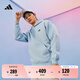 adidas休閑寬松加厚抓絨連帽衛(wèi)衣套頭衫男女秋冬阿迪達(dá)斯輕運(yùn)動(dòng) 藍(lán)色/黑色   L