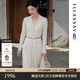 歌力思（ELLASSAY）2025秋季新款100%綿羊毛溫柔氣質(zhì)修身針織連衣裙女EWU363M00400 珠光白 XS