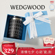 WEDGWOOD不銹鋼保溫杯高顏值咖啡杯便攜水杯陶瓷涂層茶杯保冷保熱隨行杯 金粉年華曜石黑隨行杯350ml