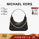 MICHAEL KORS禮物輕奢MK女包WILMA單肩手提包鏈條腋下包 大號 黑色