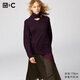 優(yōu)衣庫合作款/女裝羊絨休閑V領(lǐng)針織衫/毛衣毛衫479674 19 酒紅色 S /155/80A