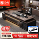 中偉（ZHONGWEI）簡(jiǎn)約老板桌辦公桌經(jīng)理桌總裁桌子辦公室大班臺雙柜1.8米升級款