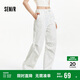 森馬（Semir）休閑褲女抽繩闊腿褲浪漫少女感2025夏季森系碎花長(zhǎng)褲109325127002