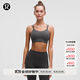 lululemon丨Like a Cloud 女士長(cháng)款運動(dòng)內衣 B/C 透氣速干 LW2CSIS 石墨灰 S /6