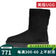 UGG【JD物流】美版長(cháng)筒雪地靴女士保暖防水防滑耐磨經(jīng)典款BLK-黑色36