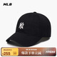 MLB帽子男女軟頂棒球帽虞書(shū)欣明星同款運(yùn)動(dòng)鴨舌帽3ACP7701N-50BKS-F