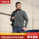 龍牙隱之飛狼戰術(shù)立領(lǐng)夾克商務(wù)簡(jiǎn)約挺闊外套戶(hù)外運動(dòng)休閑保暖通勤百搭 深灰綠 S 170/92A（120-140斤）