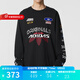 Adidas阿迪達斯 三葉草 2025秋男賽車(chē)風(fēng)透氣舒適運動(dòng)休閑純棉長(cháng)袖T恤 KH1199 L