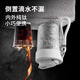 純鈦咖啡杯迷你鈦杯男女款保溫杯戶(hù)外便攜式鈦水杯子保冷杯隨行杯 皓月銀-350ml 內外純鈦 0油漆