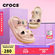 crocs卡駱馳經(jīng)典泡芙?jīng)鲂瑋207670 骨白色-2Y2 37/38(230mm) 