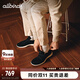 Allbirds 羊毛鞋Wool Runner休閑鞋羊毛舒適輕便保暖慢跑鞋男女款運動(dòng)鞋 無(wú)限黑 43 /M10 男碼