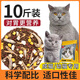 億佳果全價(jià)凍干貓糧10斤裝5kg成貓幼貓專(zhuān)用藍貓流浪貓生骨肉全價(jià)營(yíng)養糧 10斤通用【本月特惠】鮮肉發(fā)腮糧
