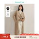 茵曼（INMAN）簡(jiǎn)約駝絨毛衣馬甲套裝2024冬季女裝新款寬松氣質(zhì)百搭針織開(kāi)衫上衣 駝色 XL