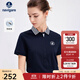 Navigare意大利小帆船短袖翻領(lǐng)T恤衫女25夏季防蚊蟲(chóng)體恤衫時(shí)尚百搭POLO衫 海軍藍 L