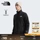 北面（The North Face）抓絨衣男外套戶外防風(fēng)保暖舒適可做沖鋒衣內(nèi)膽秋季上新|83O9 4H0/宇宙黑 M