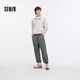 森馬（Semir）【大促福袋】休閑褲男女簡(jiǎn)約百搭長(cháng)褲夏季運動(dòng)風(fēng)潮流褲子 男-C款中灰 【運動(dòng)風(fēng)束腳褲】 L