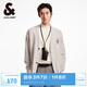 杰克·瓊斯（JACK&JONES） 秋季寬松胸前字母刺繡潮流時(shí)尚百搭開衫毛衣長袖男款