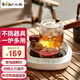 小熊（Bear）電陶爐煮茶爐煮茶器圍爐養生電煮爐迷你電磁爐不挑器具微電腦智能觸控辦公室小型泡茶爐ZCQ-L05H5 【不挑器具】ZCQ-P12H5（不含茶壺） 0L