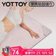 yottoy瑜伽墊鋪巾防滑吸汗專業(yè)瑜珈巾休息毯子布?jí)|隔臟墊便攜 洛克粉