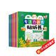 專注力訓(xùn)練貼紙書(shū)（套裝全10冊(cè)）幼兒手工貼畫(huà)開(kāi)發(fā)專注力訓(xùn)練全腦開(kāi)發(fā)聰明貼紙書(shū)
