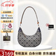 湯麗柏琦（Tory Burch）TB女包Robinson新款新月包牛皮單肩腋下包手提包送女友節日送禮 海軍藍158513-405