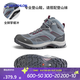 迪卡儂（DECATHLON）鞋男女登山鞋戶外防水防滑春秋高幫靴QUS MH100-NEW 女款中幫-松灰色 37