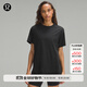 lululemon丨All Yours 女士 T 恤 *棉 LW3ES5S 短袖 黑色 S /6