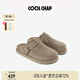COOLCHAP男女同款勃肯鞋女進(jìn)口牛反絨防潑手工厚底包頭拖鞋情侶鞋 月色沙丘  新版 39