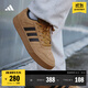 adidas「小鋸齒」D-PAD CLASSIC休閑美高風(fēng)復古籃球板鞋阿迪達斯   棕色   42